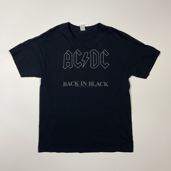 Other - AC/DC Back In Black Band T-Shirt